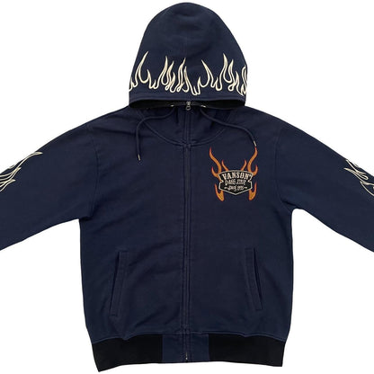 Vanson Leathers Flame Hoodie - Known Source