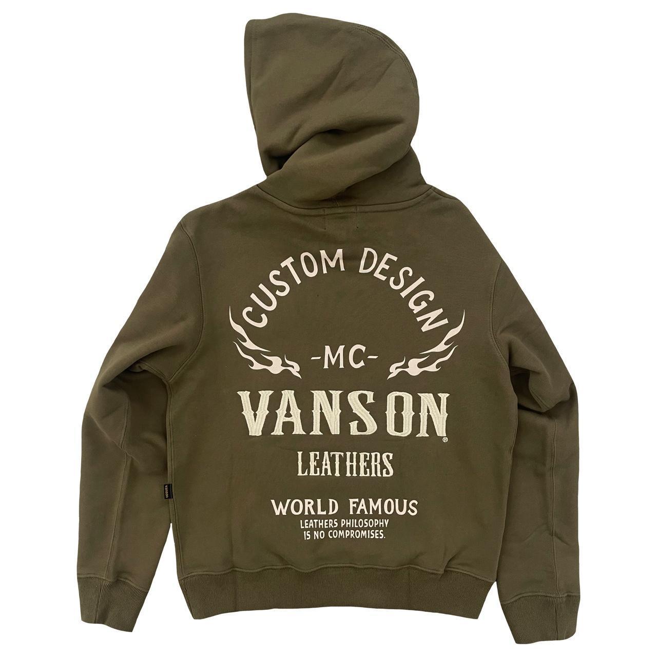 Vanson Leathers Hoodie - Known Source