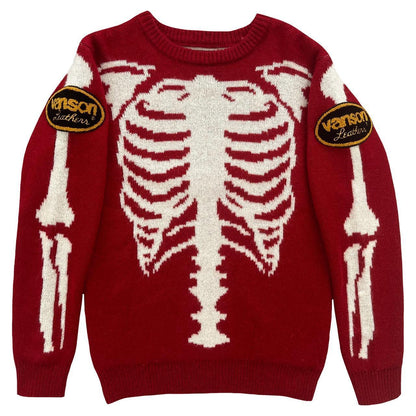 Vanson Leathers Mohair Skeleton Jumper - Known Source