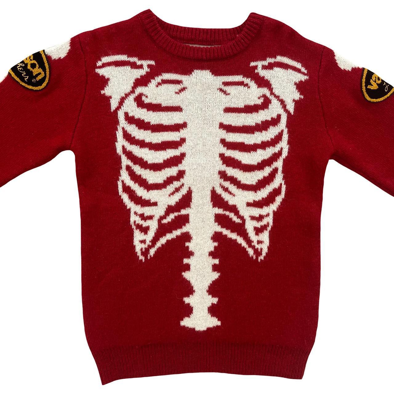 Vanson Leathers Mohair Skeleton Jumper - Known Source