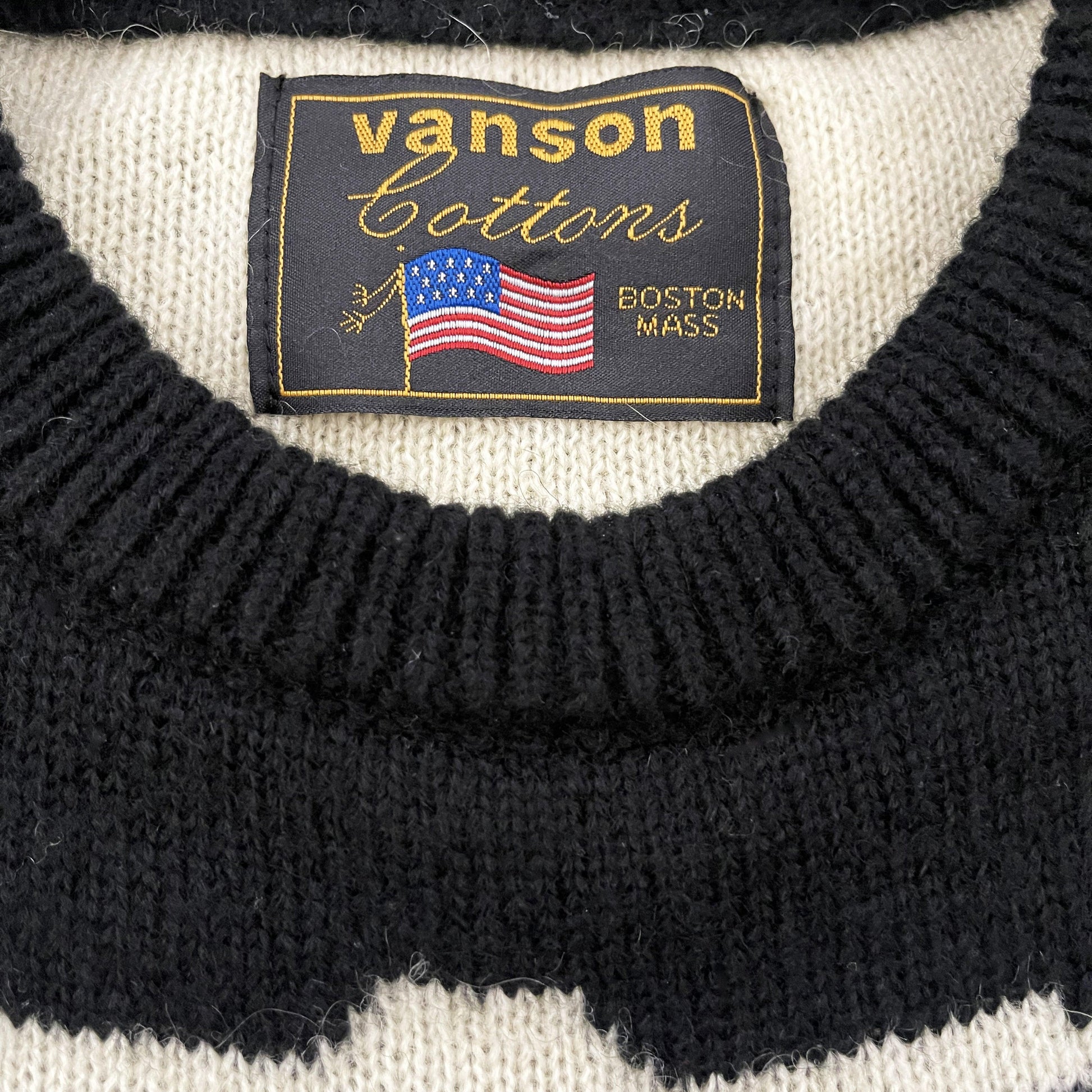 Vanson Leathers Mohair Skeleton Jumper - Known Source