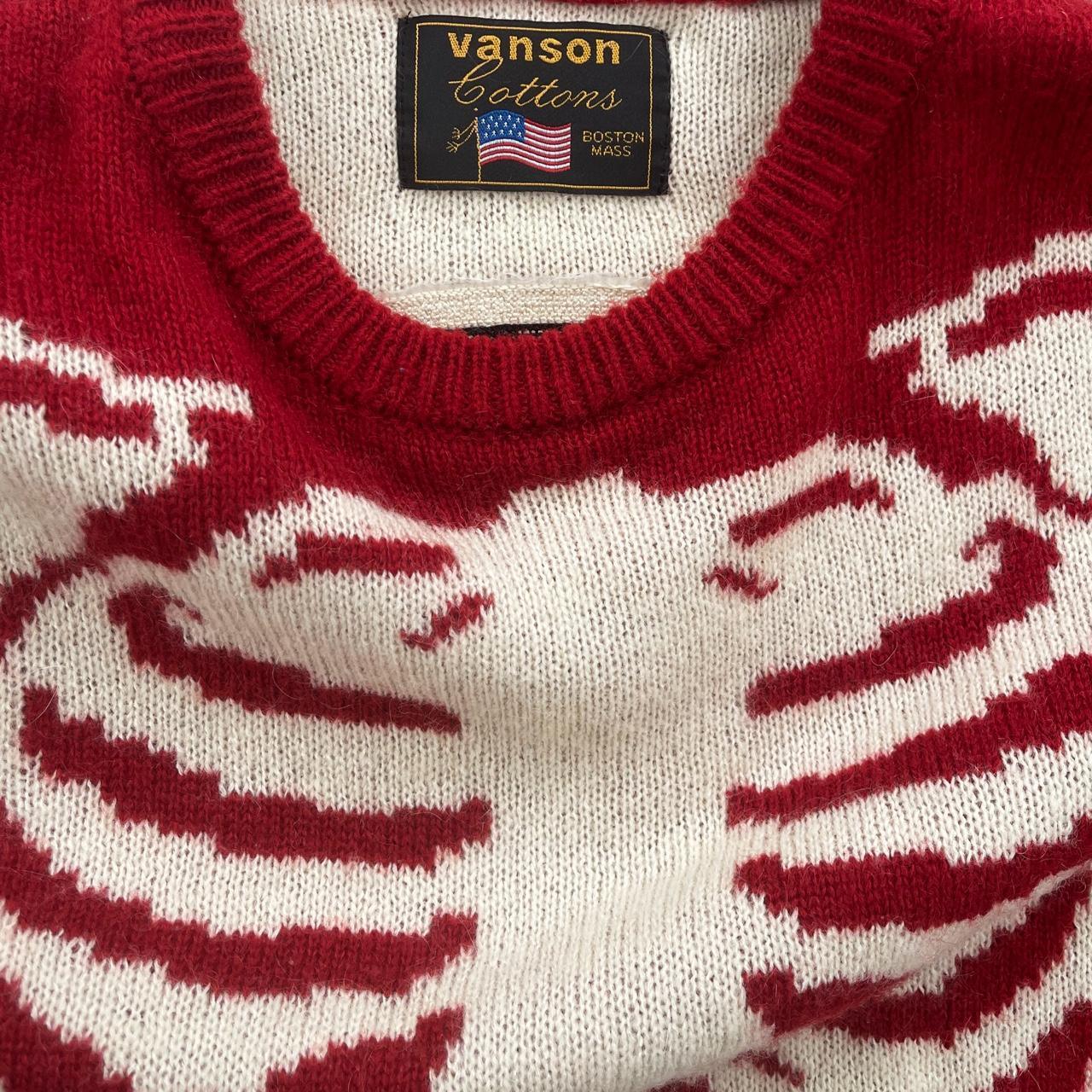 Vanson Leathers Mohair Skeleton Jumper - Known Source