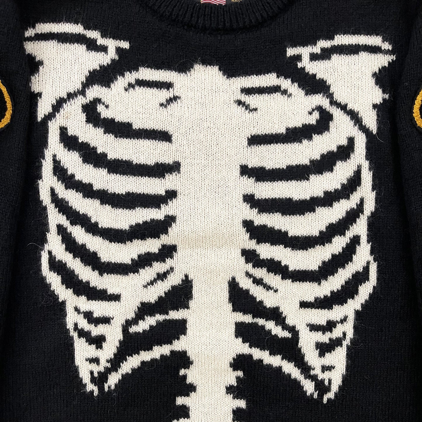 Vanson Leathers Mohair Skeleton Jumper - Known Source