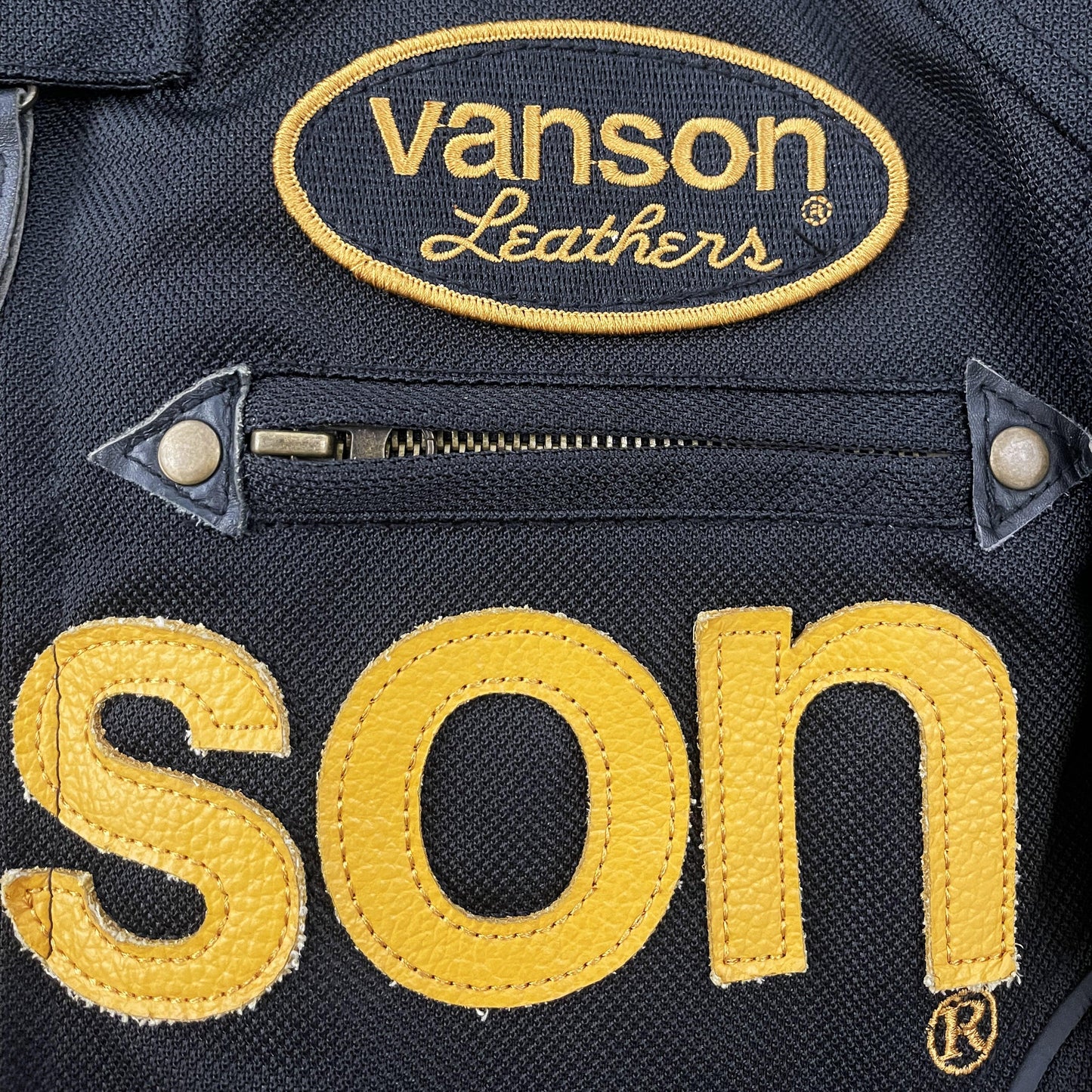 Vanson Leathers Motorcycle Mesh Racer Jacket - Known Source