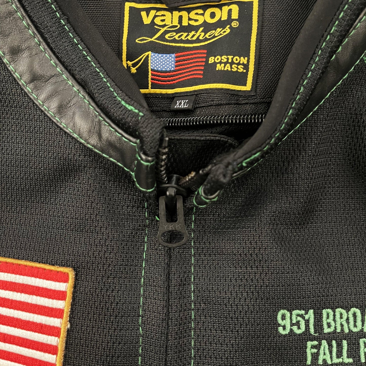 Vanson Leathers Motorcycle Mesh Racer Jacket - Known Source