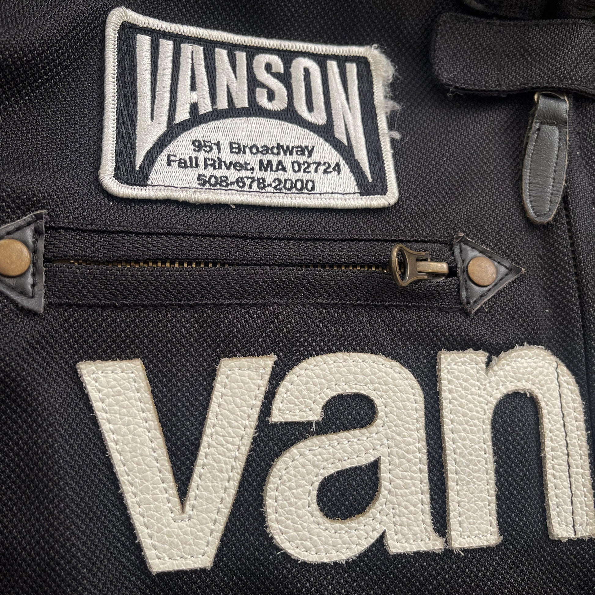 Vanson Leathers Motorcycle Mesh Racer Jacket - Known Source