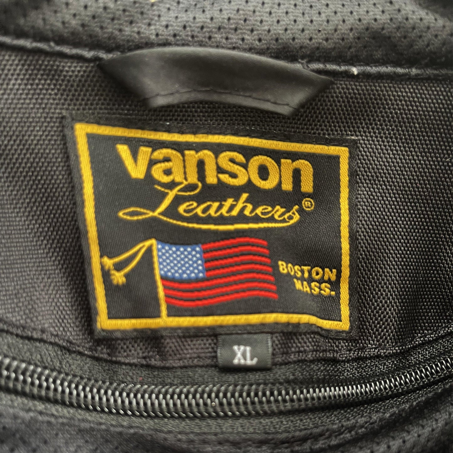 Vanson Leathers Motorcycle Mesh Racer Jacket - Known Source