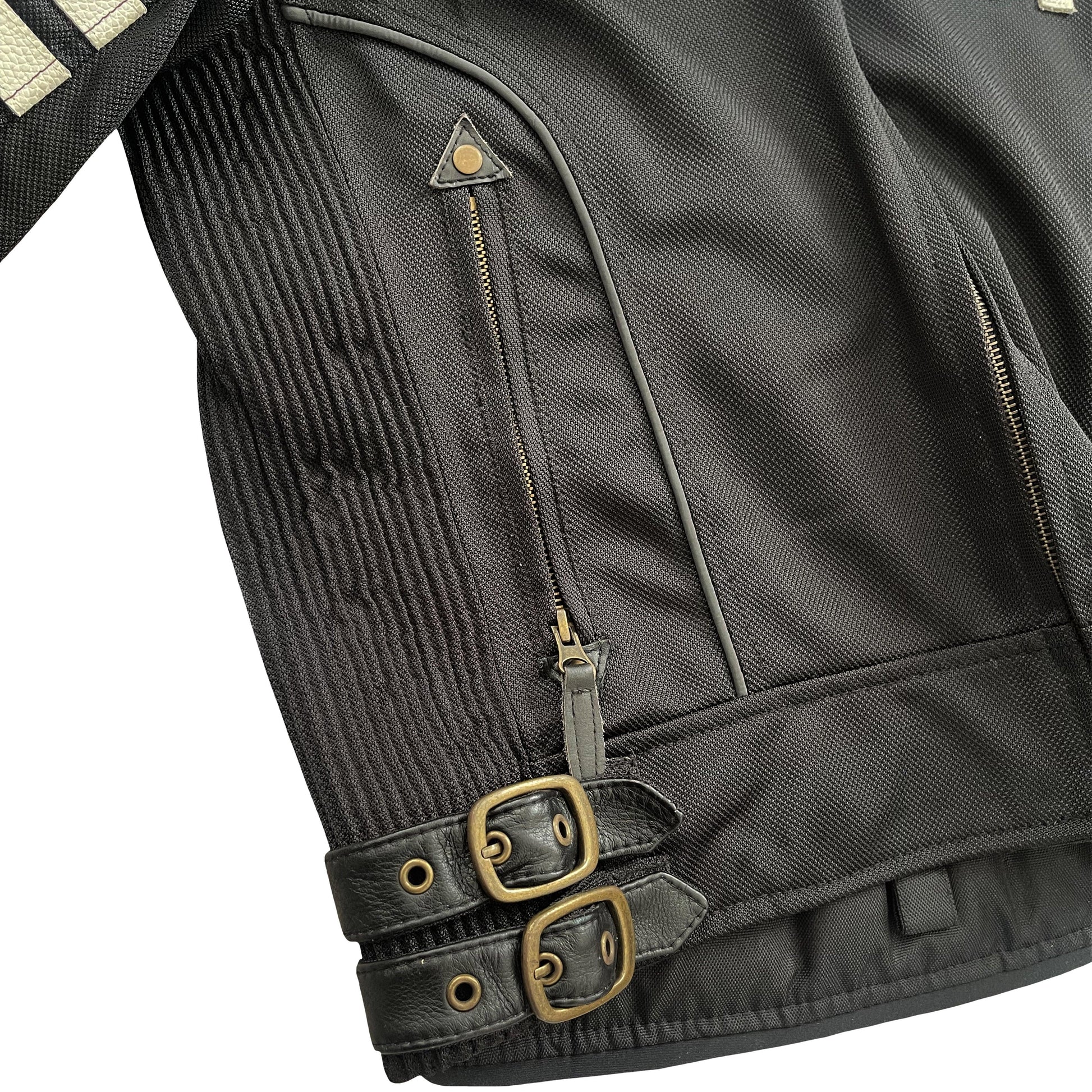 Vanson Leathers Motorcycle Mesh Racer Jacket - Known Source