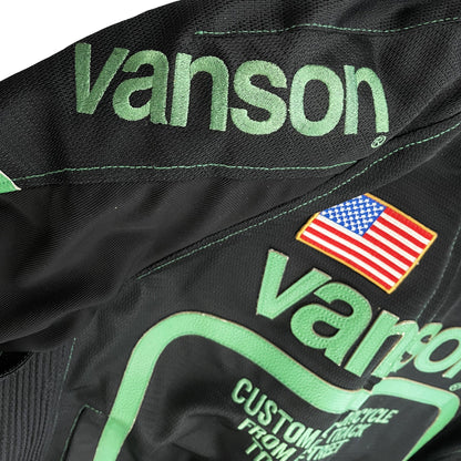 Vanson Leathers Motorcycle Mesh Racer Jacket - Known Source