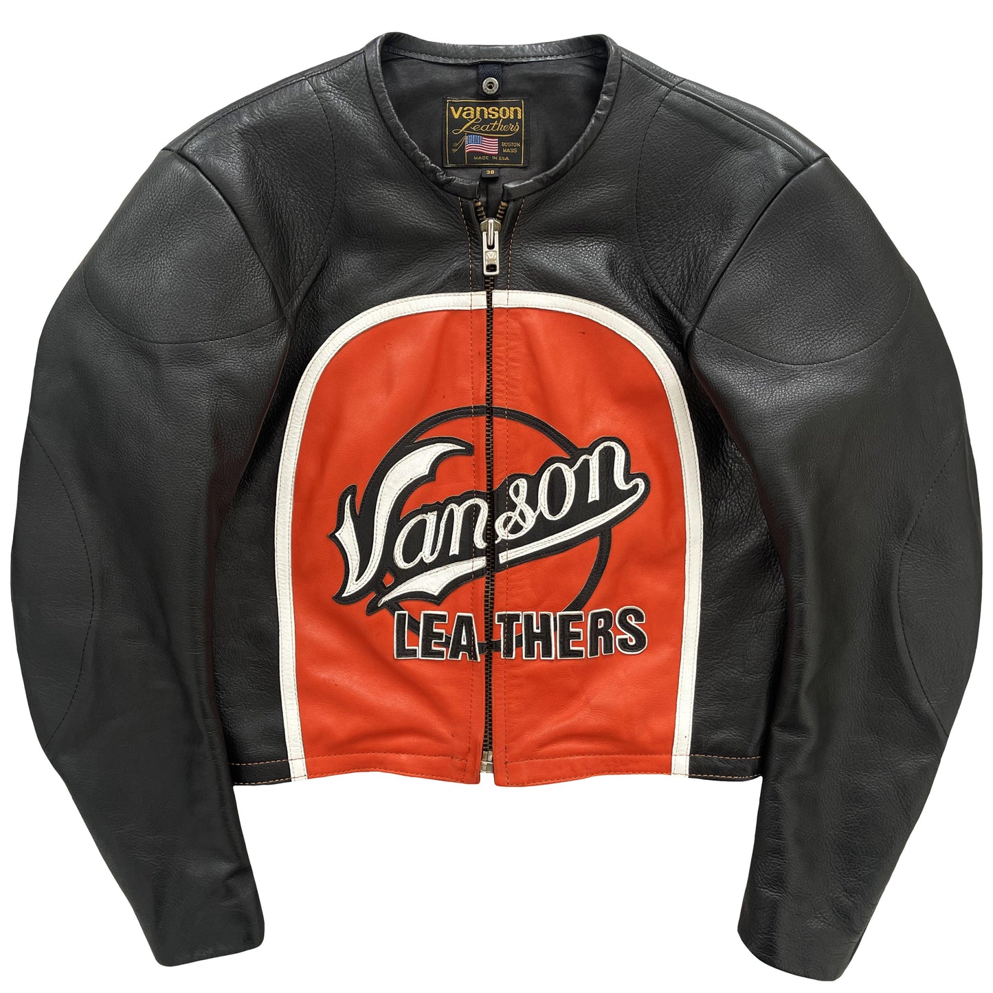 Vanson Leathers Motorcycle Racer Jacket - Known Source