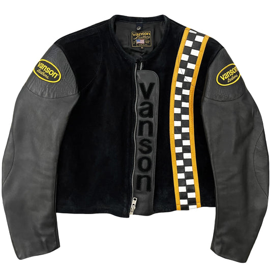 Vanson Leathers Motorcycle Racer Jacket - Known Source