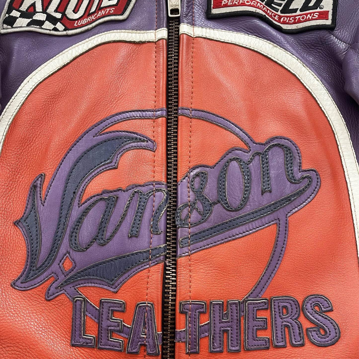 Vanson Leathers Motorcycle Racer Jacket - Known Source