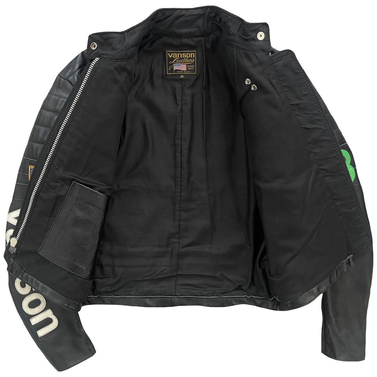 Vanson Leathers Motorcycle Racer Jacket - Known Source