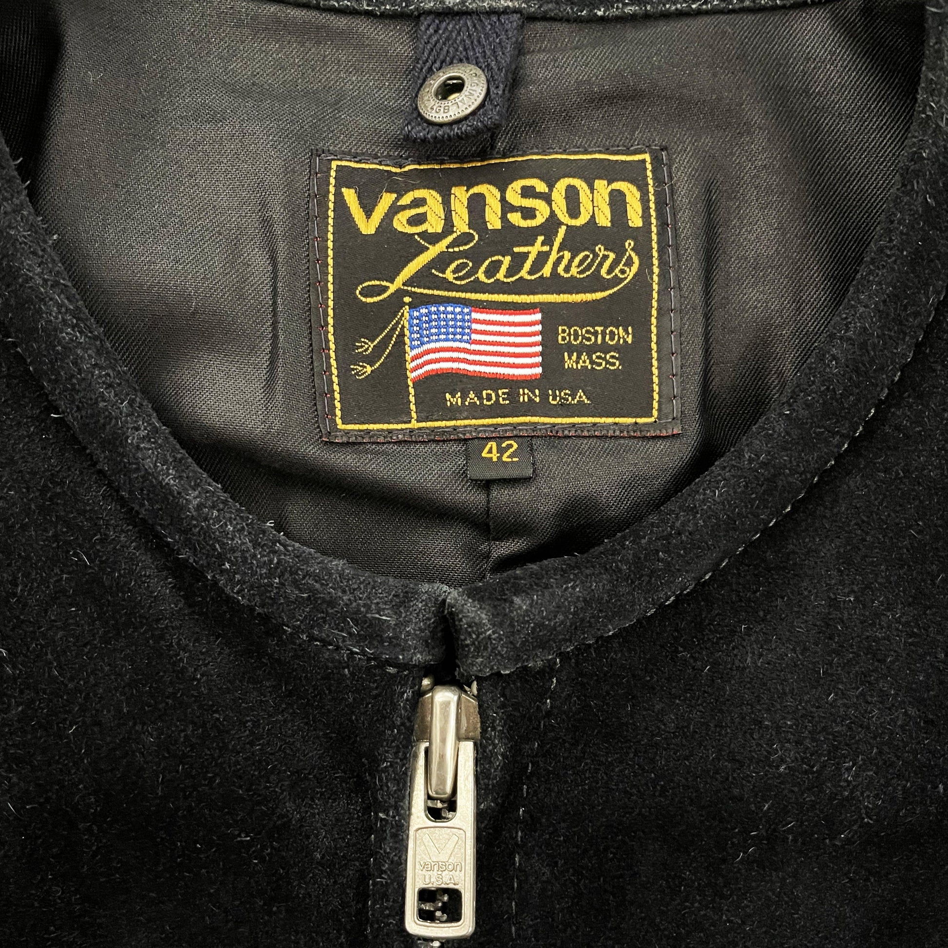 Vanson Leathers Motorcycle Racer Jacket - Known Source