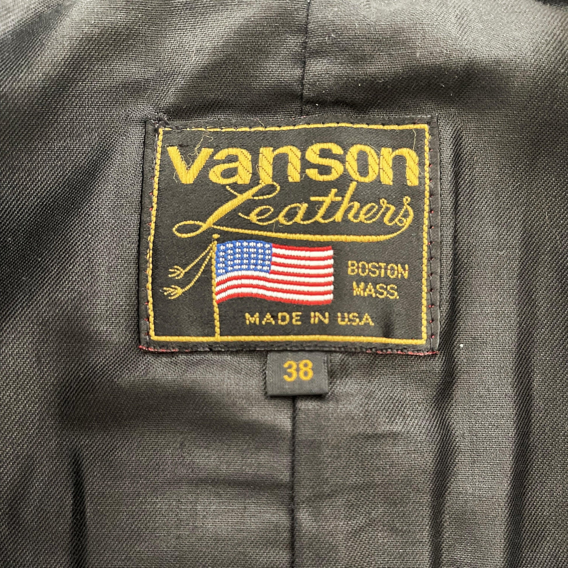 Vanson Leathers One Star Motorcycle Racer Jacket - Known Source