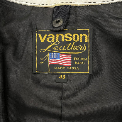 Vanson Leathers One Star Motorcycle Racer Jacket - Known Source