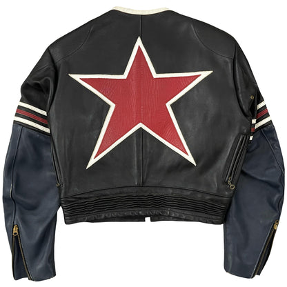 Vanson Leathers One Star Motorcycle Racer Jacket - Known Source