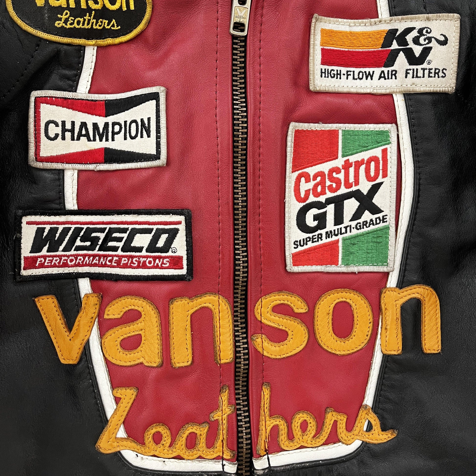 Vanson Leathers One Star Motorcycle Racer Jacket - Known Source