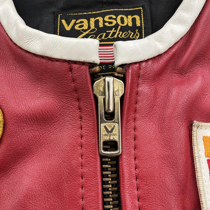 Vanson Leathers One Star Motorcycle Racer Jacket - Known Source