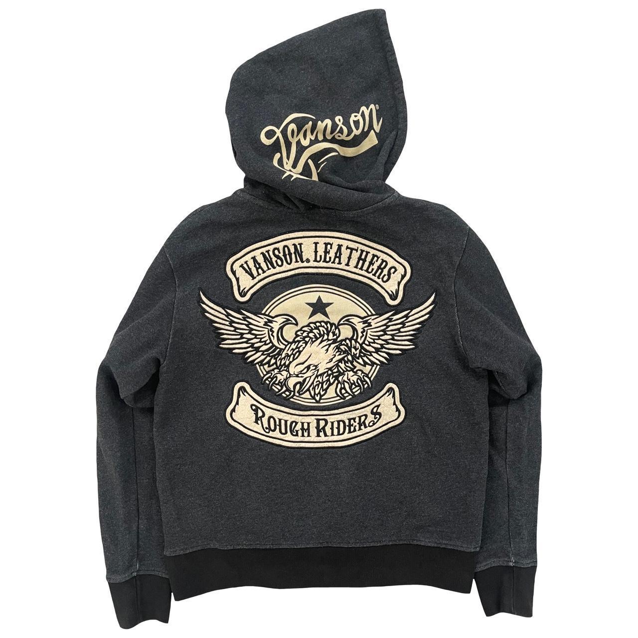 Vanson Leathers Rough Riders Hoodie - Known Source