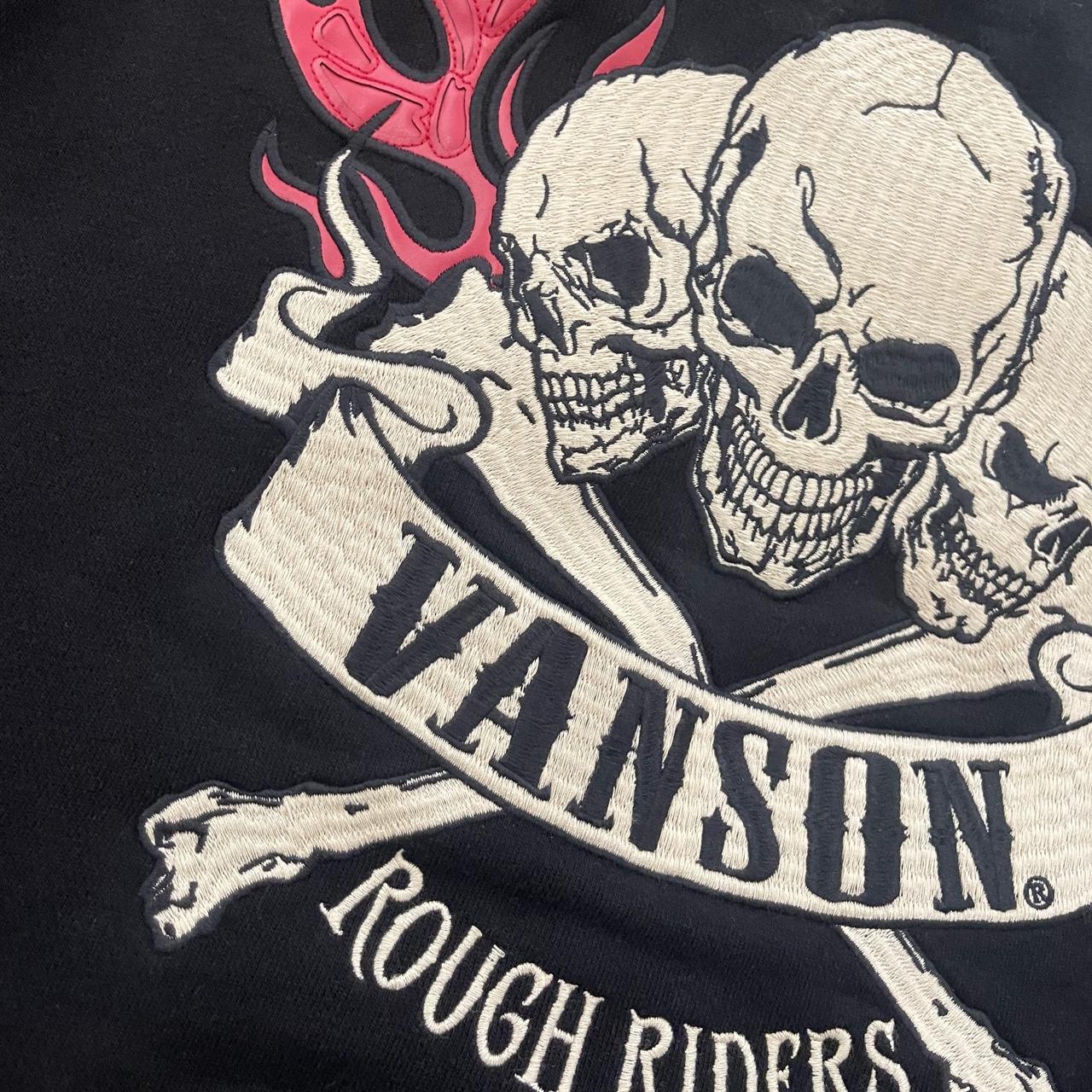 Vanson Leathers Rough Riders Hoodie - Known Source