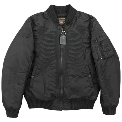 Vanson Leathers Skeleton Bomber Jacket - Known Source