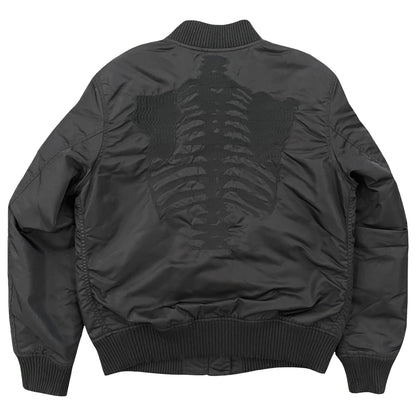 Vanson Leathers Skeleton Bomber Jacket - Known Source