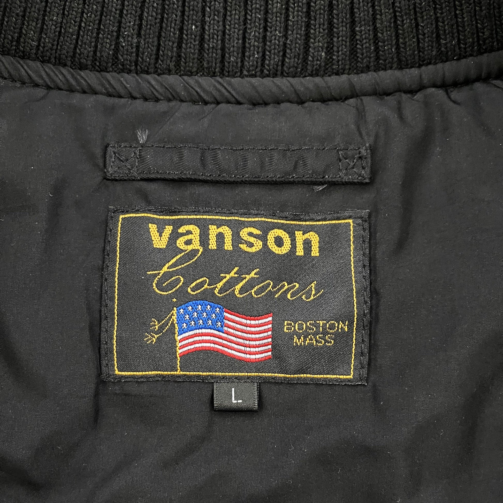 Vanson Leathers Skeleton Bomber Jacket - Known Source