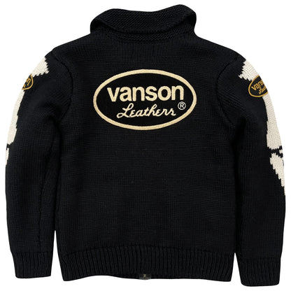 Vanson Leathers Skeleton Cowichan Jumper - Known Source