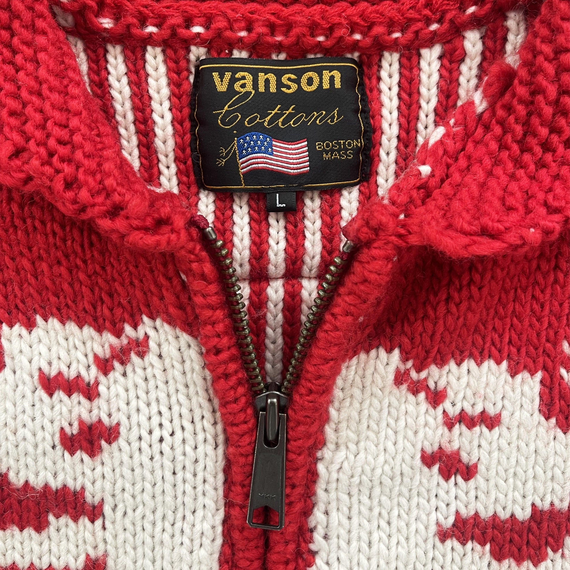 Vanson Leathers Skeleton Cowichan Jumper - Known Source