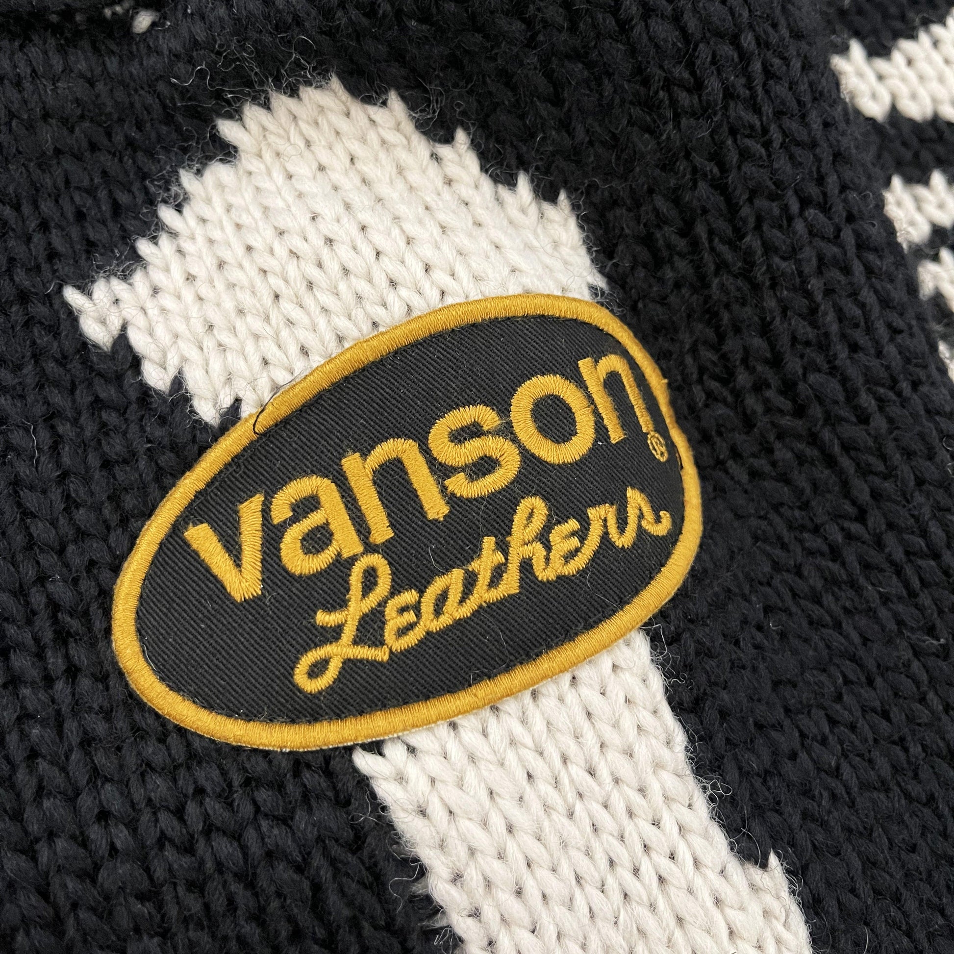 Vanson Leathers Skeleton Cowichan Jumper - Known Source