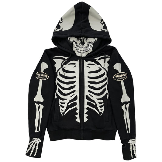 Vanson Leathers Skeleton Hoodie - Known Source