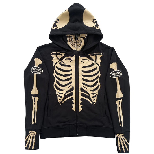 Vanson Leathers Skeleton Hoodie - Known Source