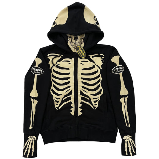 Vanson Leathers Skeleton Hoodie - Known Source