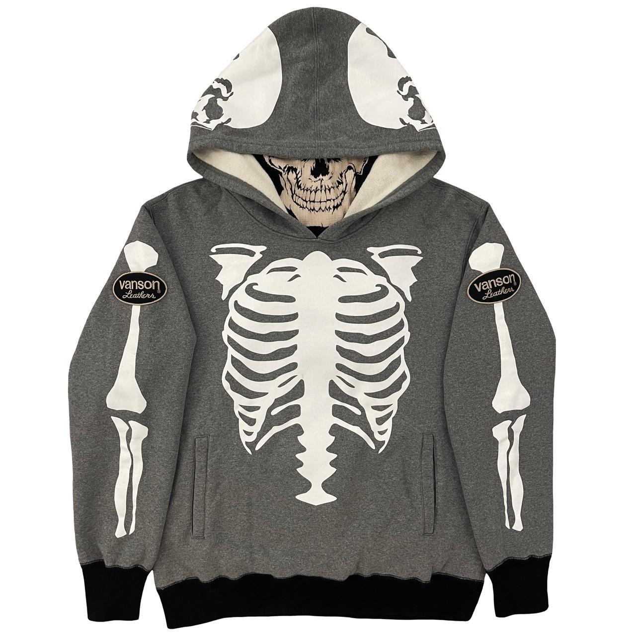 Vanson Leathers Skeleton Hoodie - Known Source