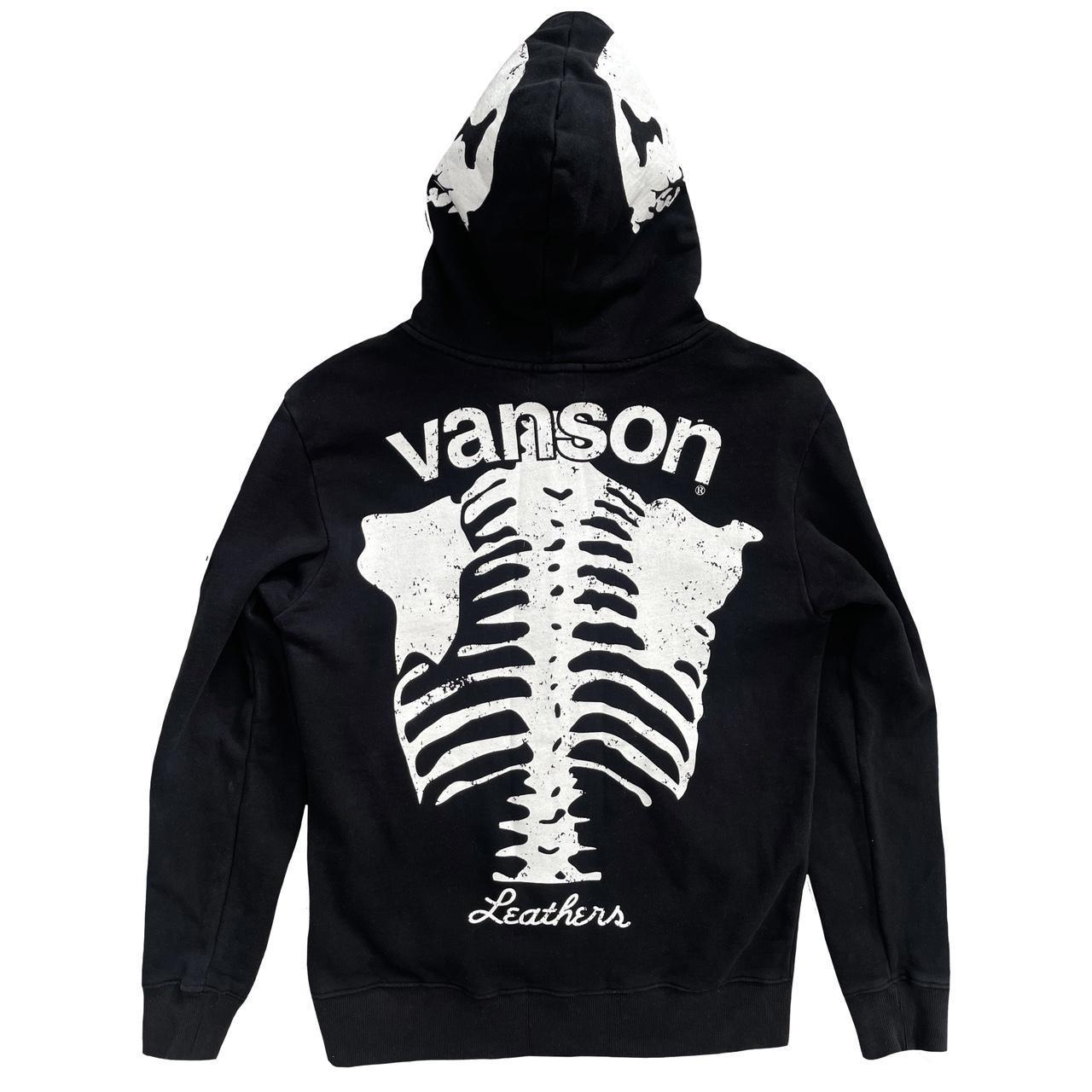 Vanson Leathers Skeleton Hoodie - Known Source