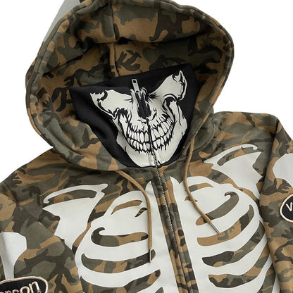 Vanson Leathers Skeleton Hoodie - Known Source