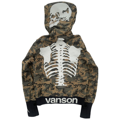 Vanson Leathers Skeleton Hoodie - Known Source