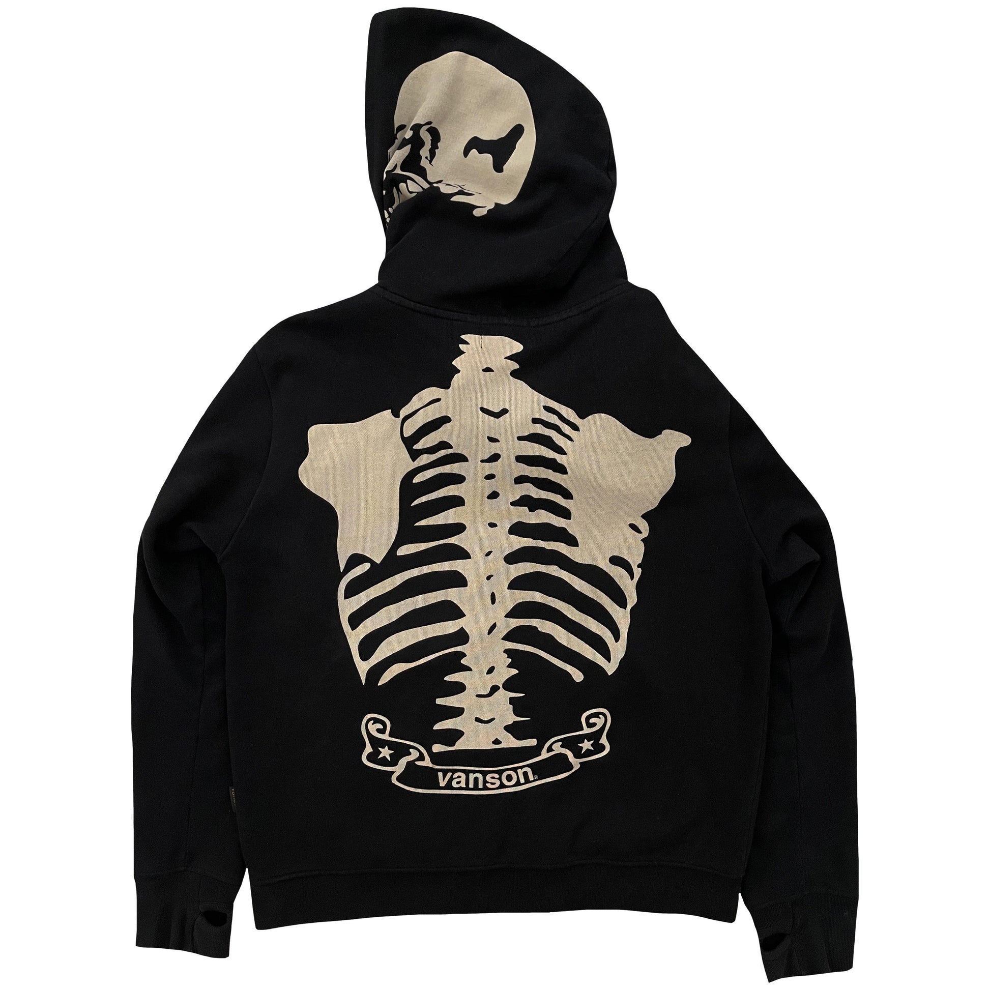 Vanson Leathers Skeleton Hoodie - Known Source