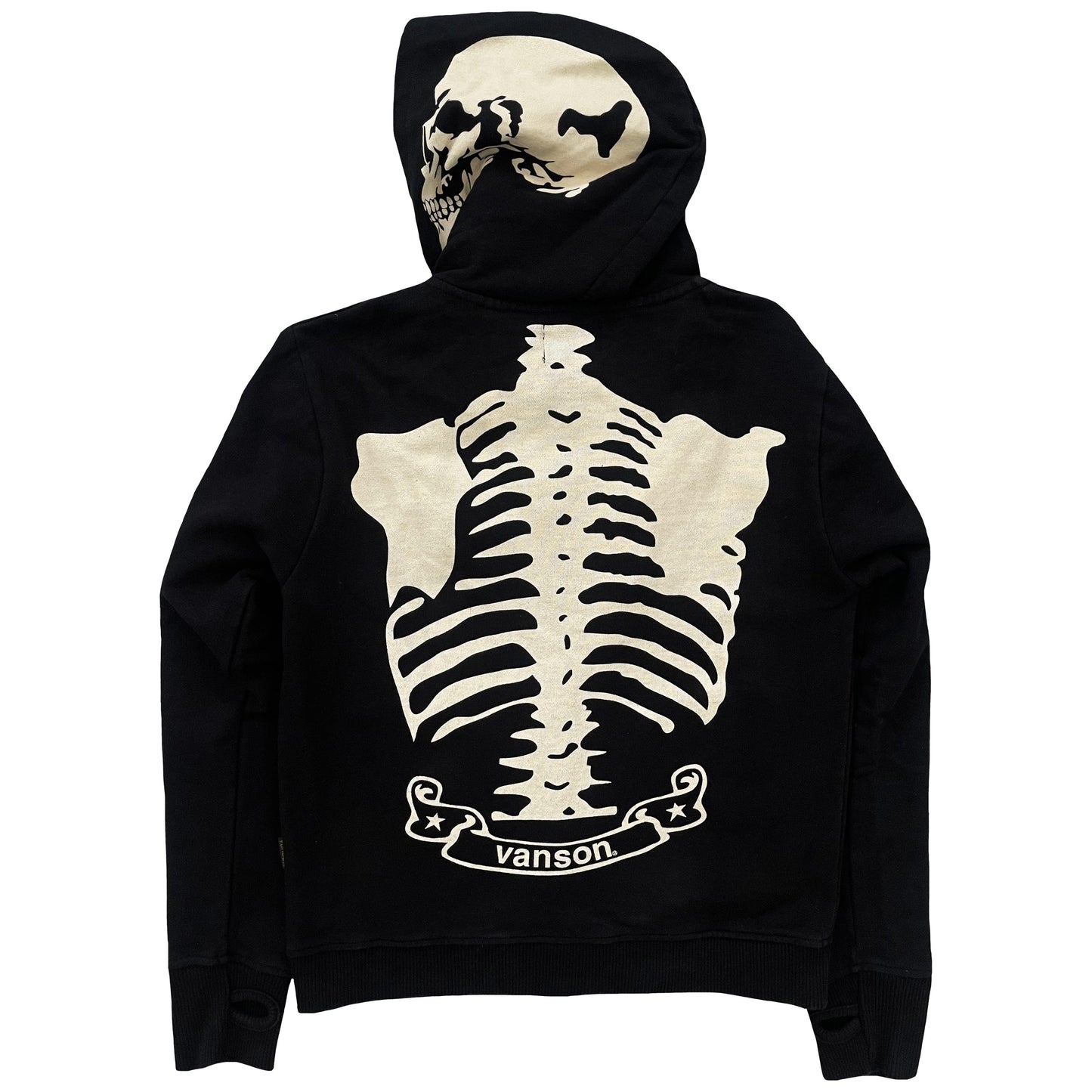 Vanson Leathers Skeleton Hoodie - Known Source