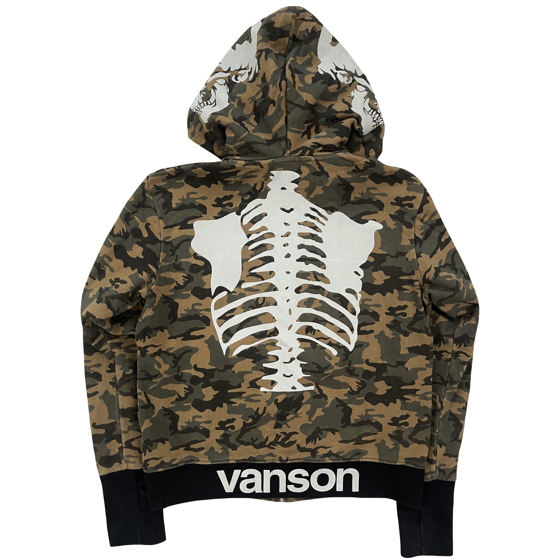 Vanson Leathers Skeleton Hoodie - Known Source