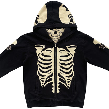 Vanson Leathers Skeleton Hoodie - Known Source