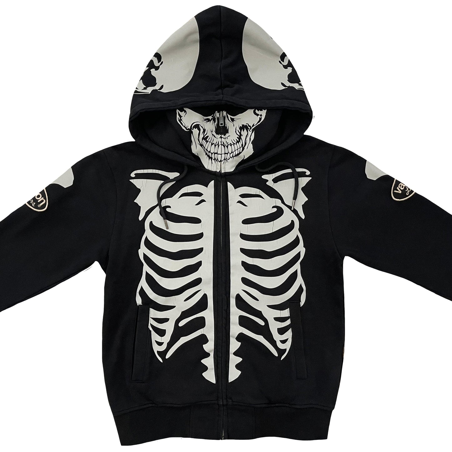 Vanson Leathers Skeleton Hoodie - Known Source