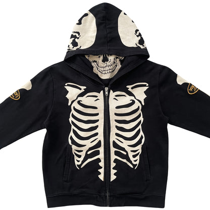 Vanson Leathers Skeleton Hoodie - Known Source