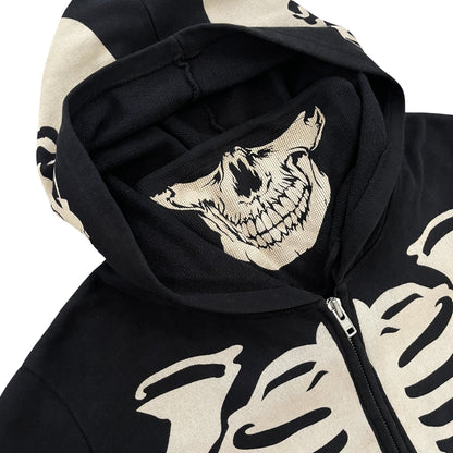 Vanson Leathers Skeleton Hoodie - Known Source