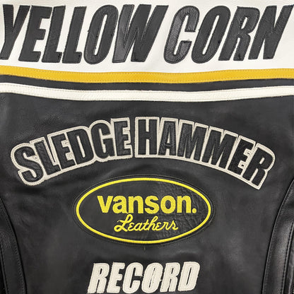 Vanson Leathers x Yellow Corn Motorcycle Racer Jacket - Known Source