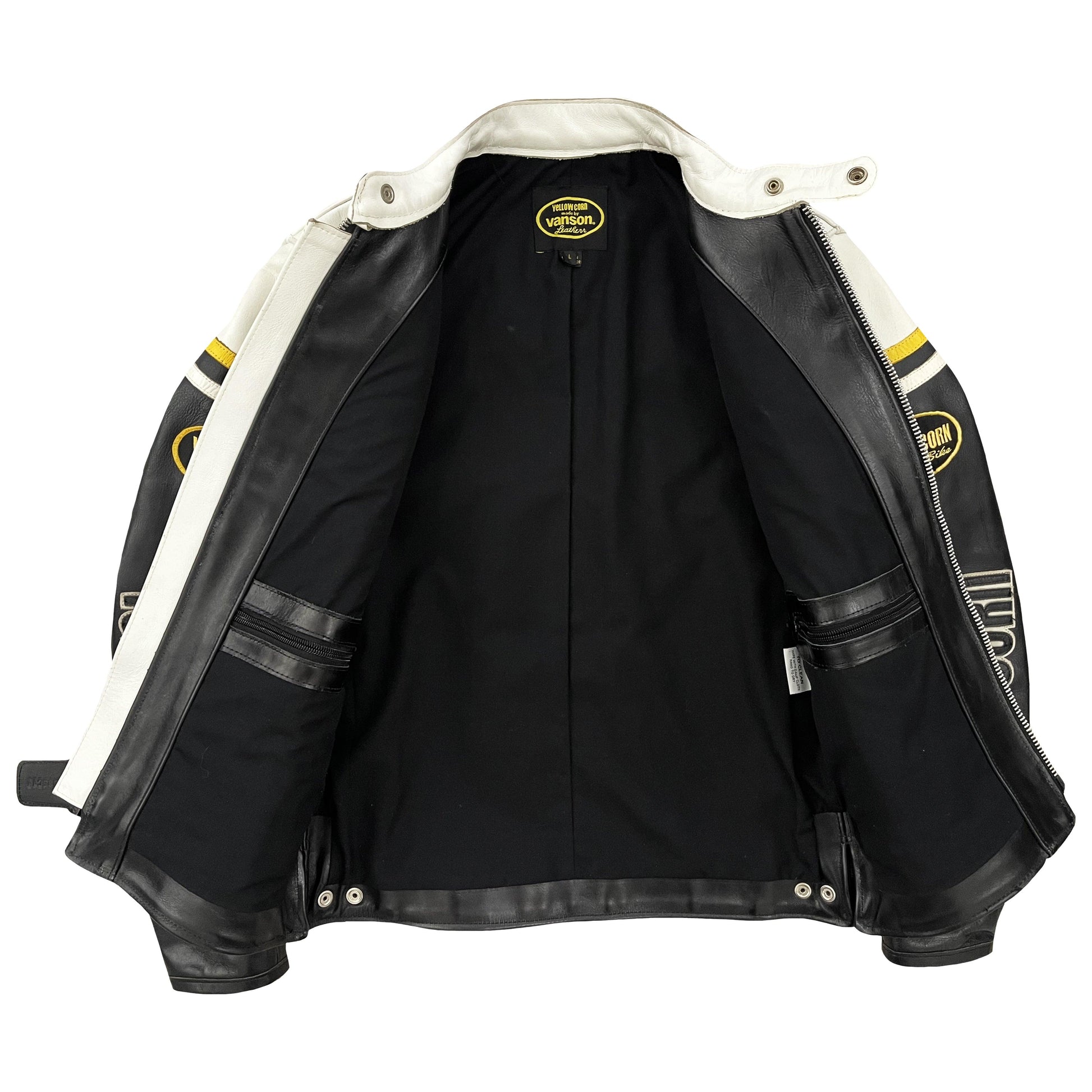 Vanson Leathers x Yellow Corn Motorcycle Racer Jacket - Known Source