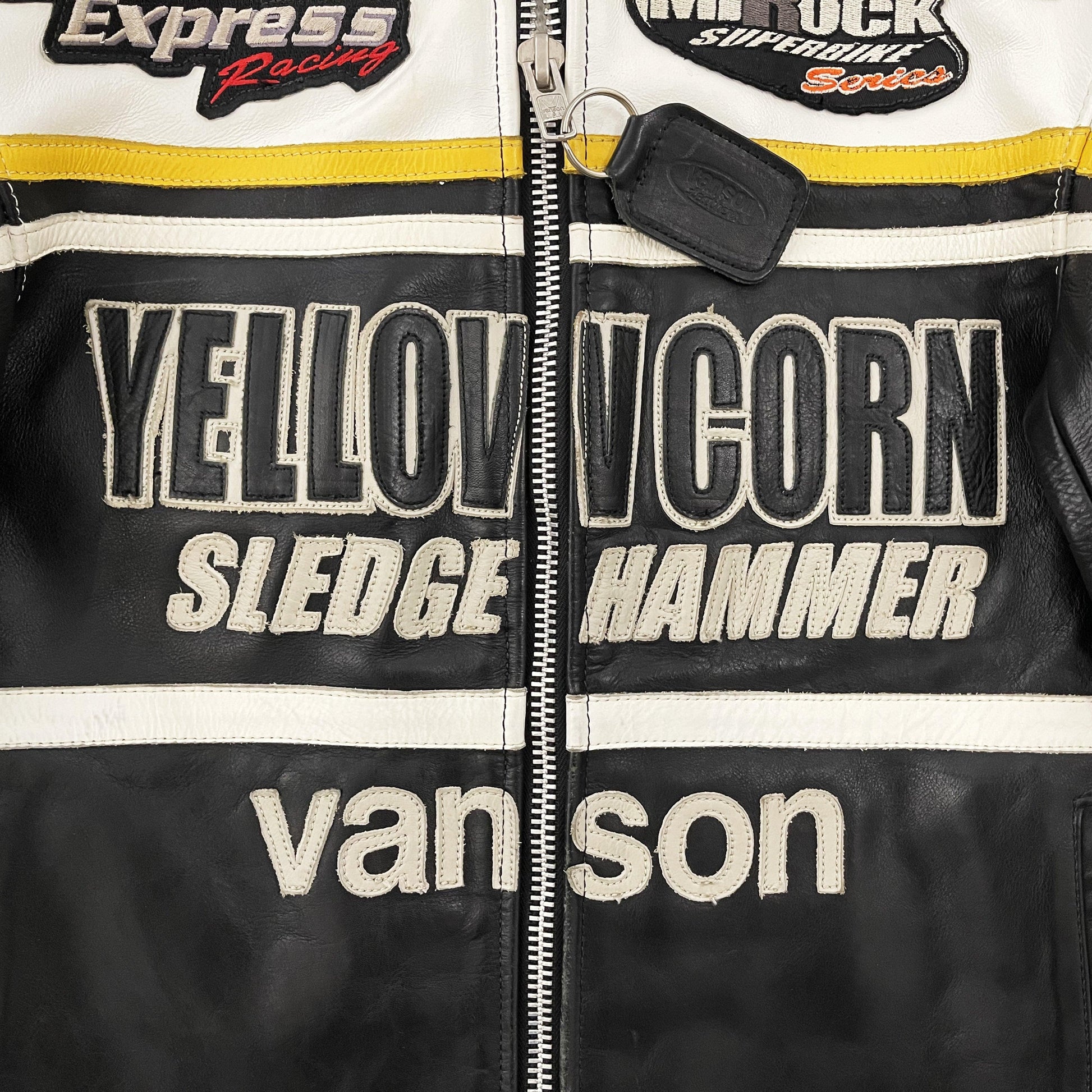 Vanson Leathers x Yellow Corn Motorcycle Racer Jacket - Known Source