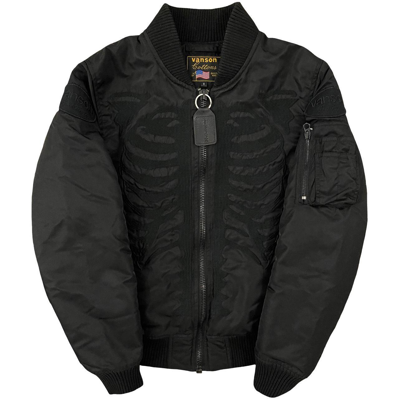 Vanson Skeleton Bomber Jacket - Known Source