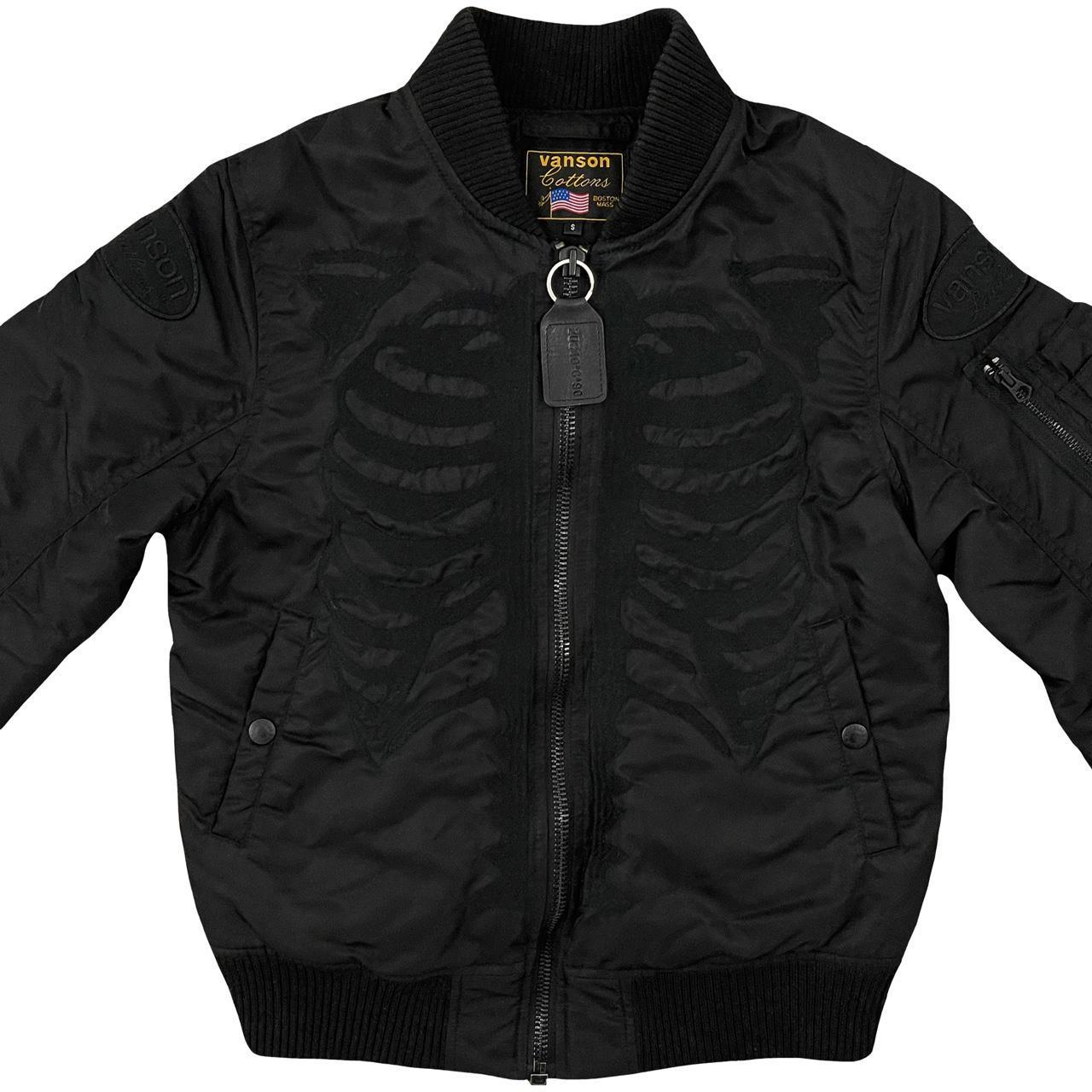 Vanson Skeleton Bomber Jacket - Known Source